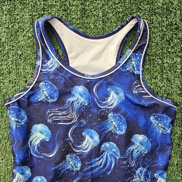 Uideazone Teen Girl Jellyfish Swimsuit Three Piece Size 13Y - Picture 2 of 12